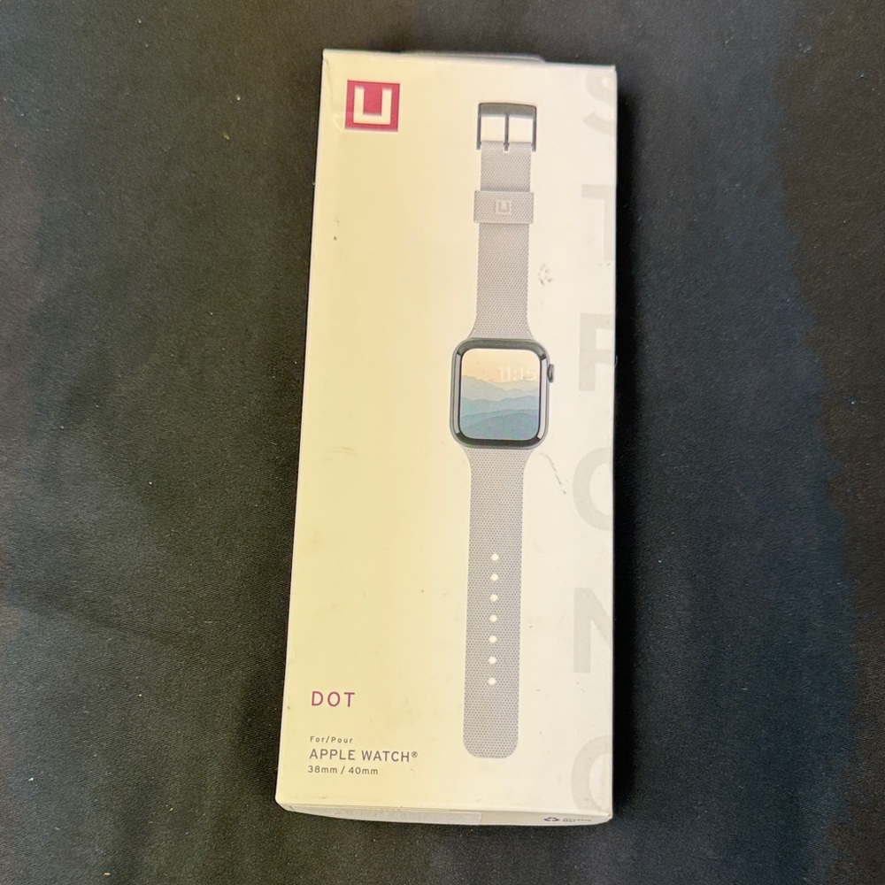 [U] by UAG Compatible with ﻿Apple Watch ﻿Band 42/41/40mm iWatch Series grey new